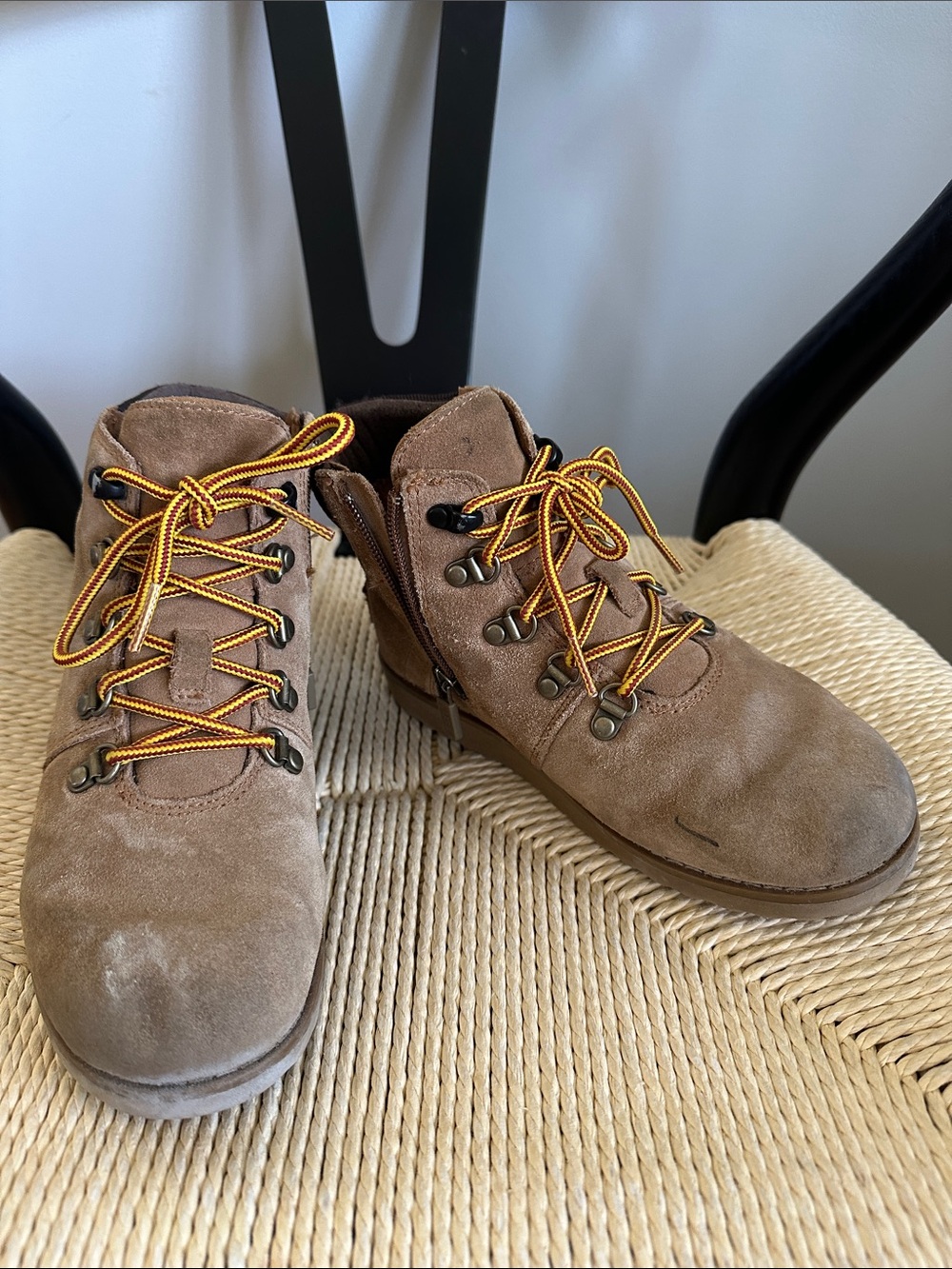 UGG Boys Lace-Up Ankle Boots